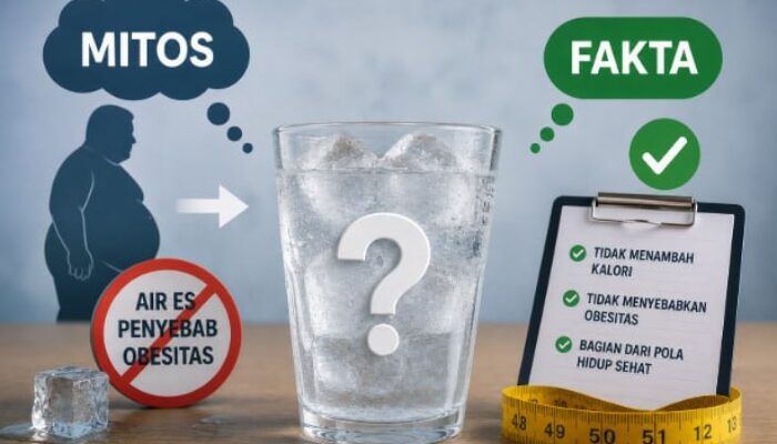 Mitos atau Fakta : Minum Air Es Bisa Menyebabkan Obesitas ?