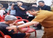 Bupati Subang Berikan Santunan Korban Insiden Sisingaan Tersengat Listrik