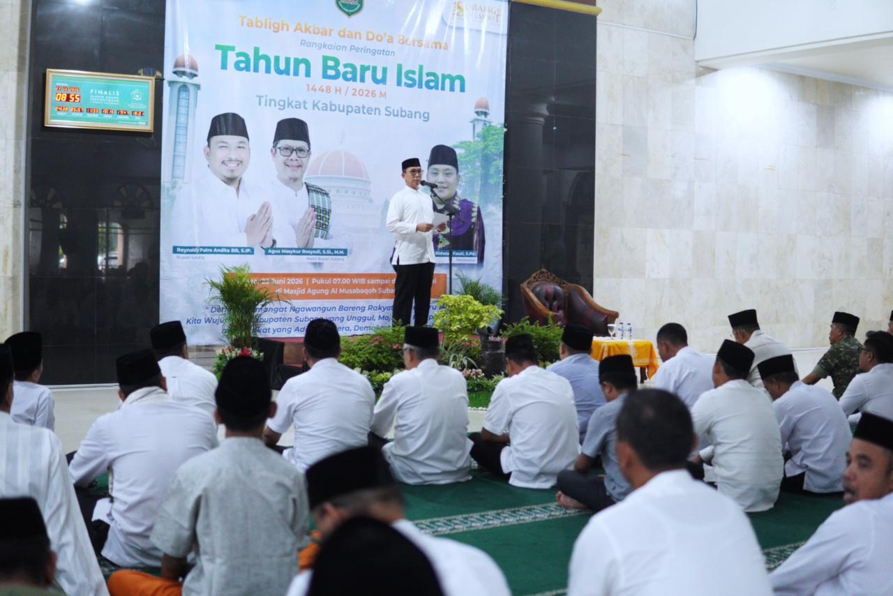 Peringati Tahun Baru Islam 1448 H, Sekda Subang Ajak Warga Introspeksi dan Perbaiki Diri