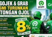 Mulai 1 Juli 2026, Komisi Ojol Resmi Dipangkas Jadi 8 Persen