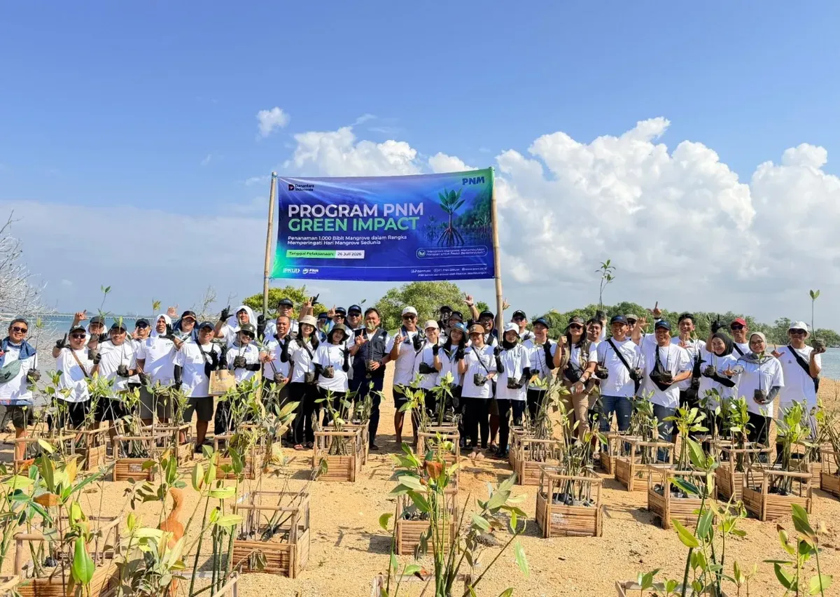 PNM Green Impact Tanam 1.000 Mangrove di Pesisir Pantura Subang