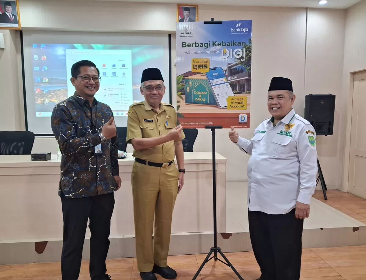 Baznas Subang Perkuat Digitalisasi Zakat, Pembayaran ZIS Kini Bisa Dilakukan Lewat BJB Digi