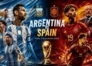 Argentina Incar Gelar Beruntun, Spanyol Siap Hentikan Dominasi di Final Piala Dunia 2026