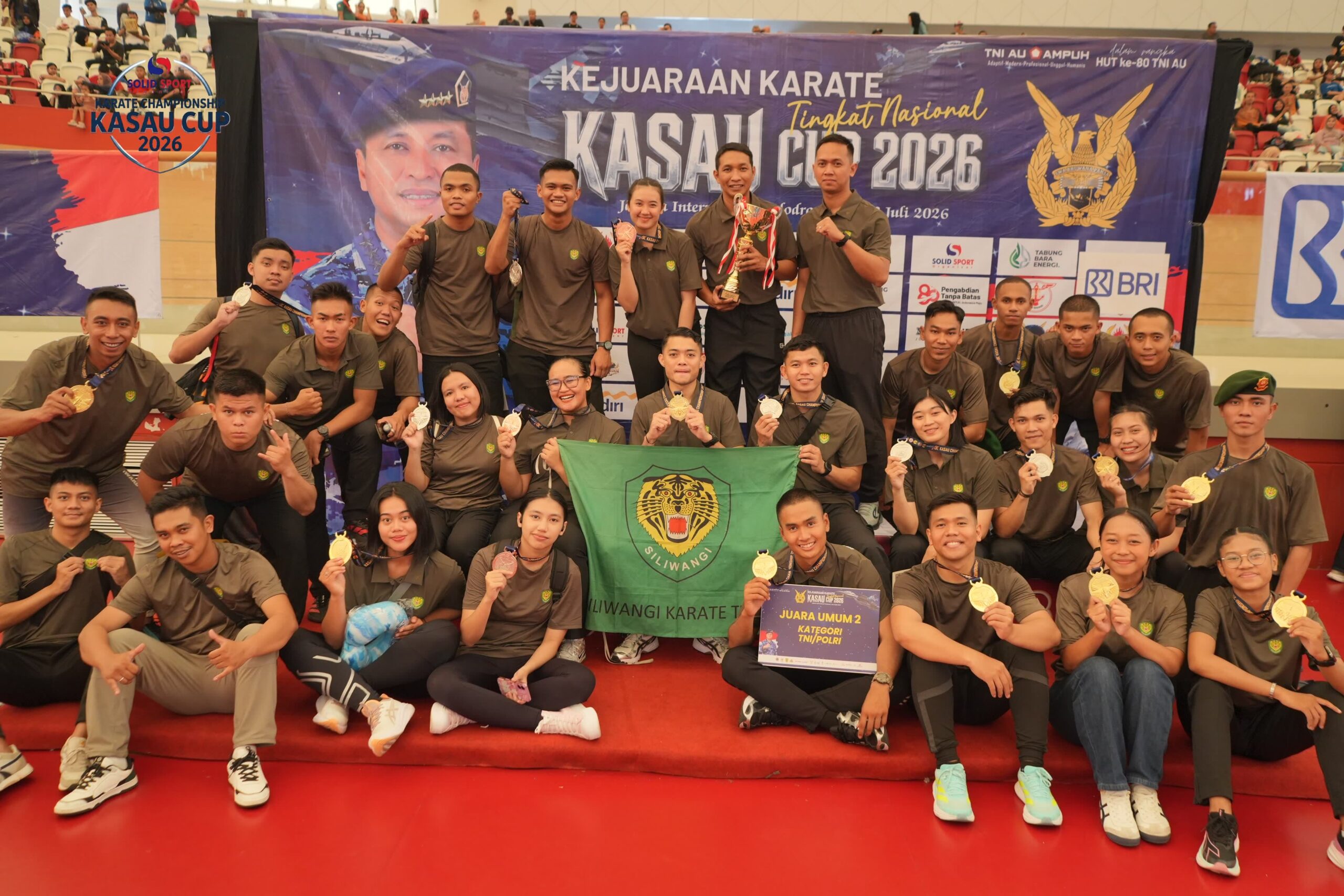 Kodam III/Siliwangi Sabet Juara Umum II KASAU Cup 2026, Borong 24 Medali dan Raih Gelar Atlet Terbaik