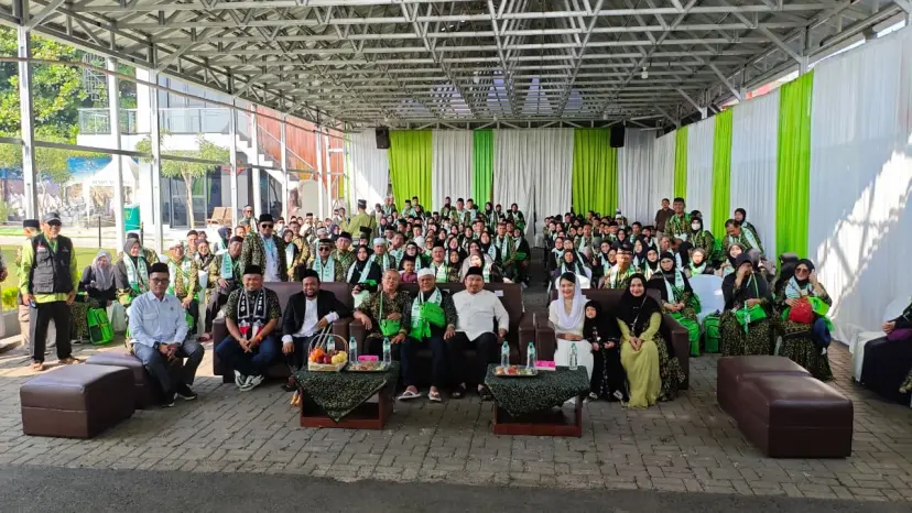 Ash-Shiddiq Tours Berangkatkan 367 Jemaah Umrah dengan Satu Pesawat Penuh Garuda Indonesia