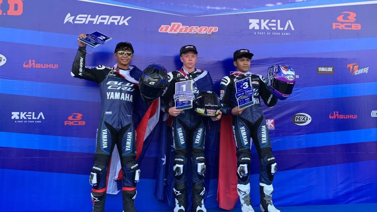 Sabian Fathul Ilmi Persembahkan Podium untuk Indonesia di Race 2 R3 BLU CRU Asia Pacific 2026