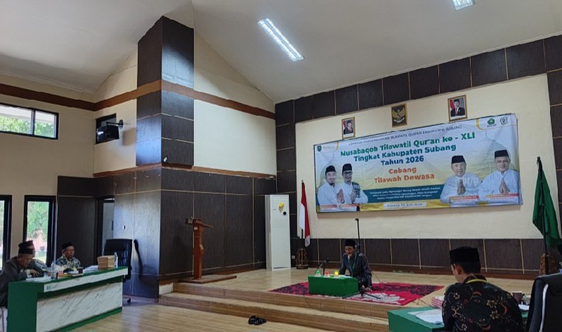 MTQ XLI Tingkat Kabupaten Subang Diikuti 187 Kafilah dari 30 Kecamatan
