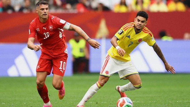 Swiss Melangkah ke Perempat Final Usai Tumbangkan Kolombia Lewat Adu Penalti Dramatis