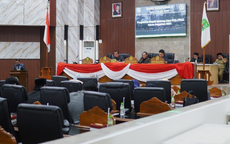 DPRD Subang Gelar Paripurna, Pemkab Sampaikan Rancangan KUA-PPAS 2027