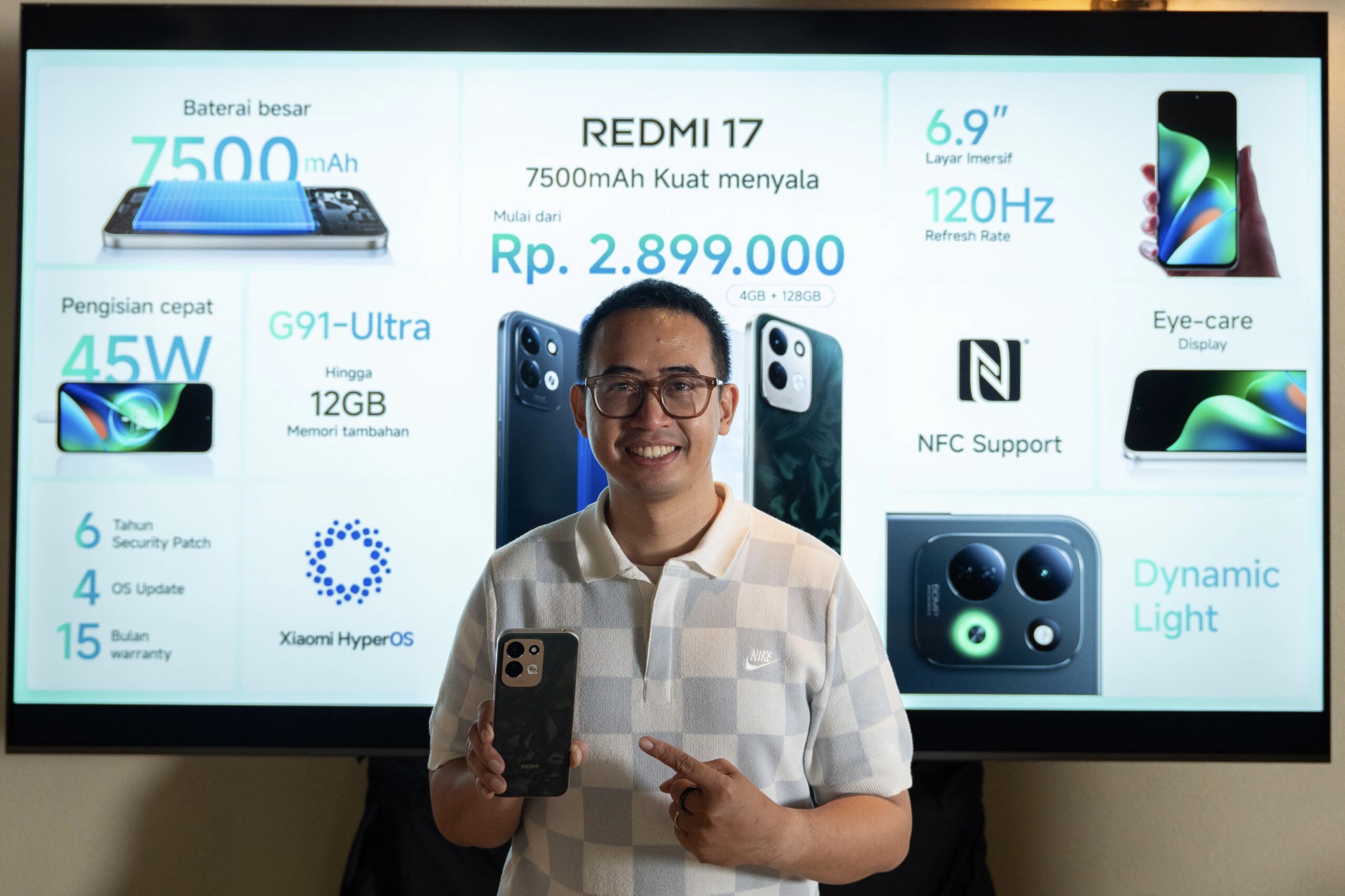 Redmi 17 Resmi Hadir di Indonesia