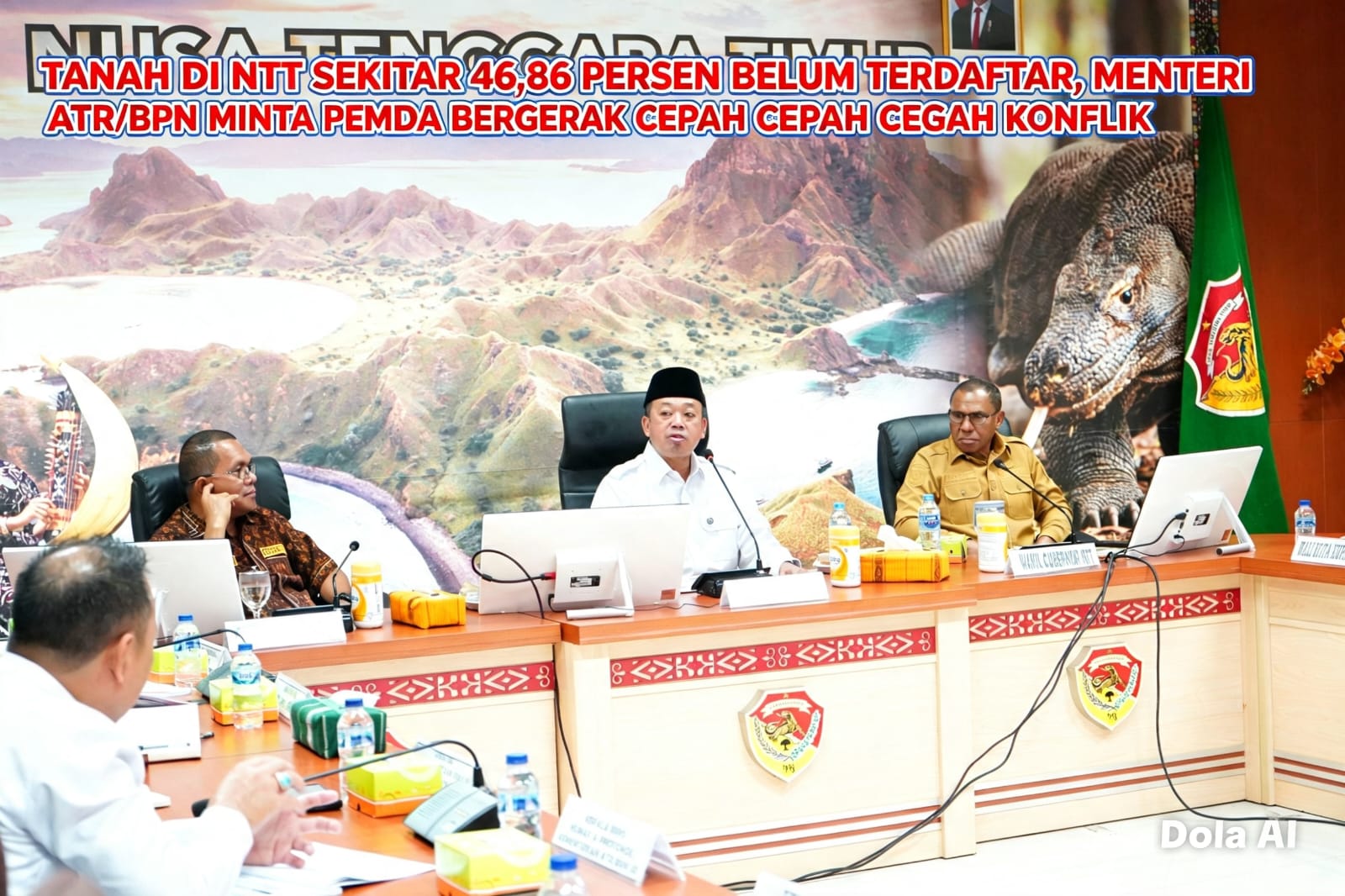 Percepat Sertipikasi Rumah Ibadah, Menteri Nusron Minta Pemda NTT Bergerak Cegah Sengketa Tanah