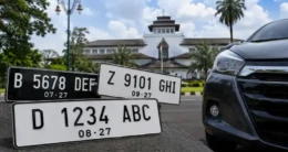 Arti Kode Plat Nomor Kendaraan di Jawa Barat