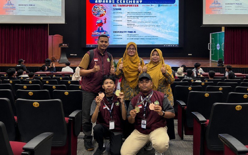 Tim Robotik MAN 1 Subang Ukir Prestasi di Ajang Internasional Malaysia