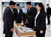 Pelantikan 1.361 Pejabat ATR/BPN, Sekjen Tekankan Integritas dan Semangat Perubahan