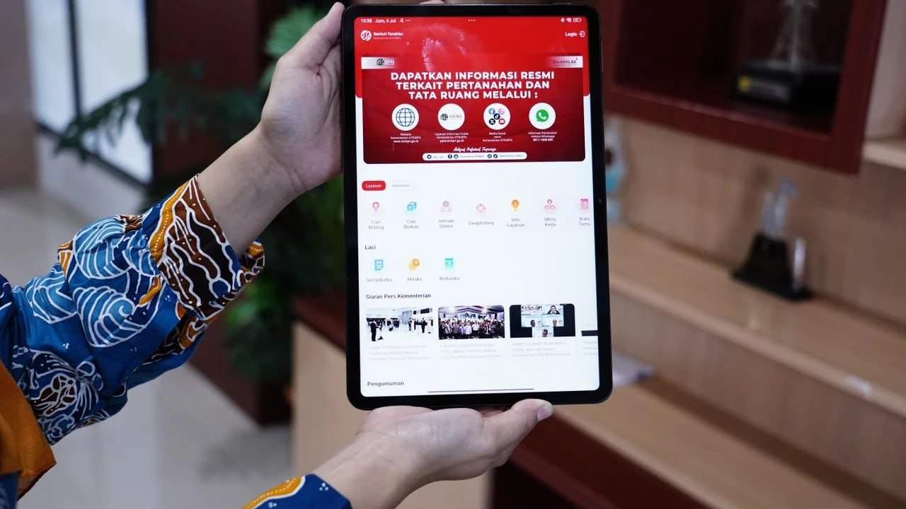 Sertipikat Tanah Elektronik Dijamin Aman, Data Tersimpan di Brankas Elektronik