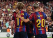 Barcelona Menggila di Mestalla, Valencia Dihajar 5-0: Hansi Flick Makin Percaya Diri