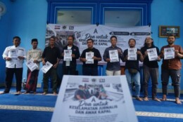 Solidaritas Jurnalis Menguat, Doa Bersama Digelar untuk Lima Wartawan yang Hilang di Perairan Anak Krakatau