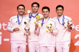 Leo/Daniel Kawinkan Emas, Badminton Indonesia Tutup Asian Games 2026 dengan 5 Medali