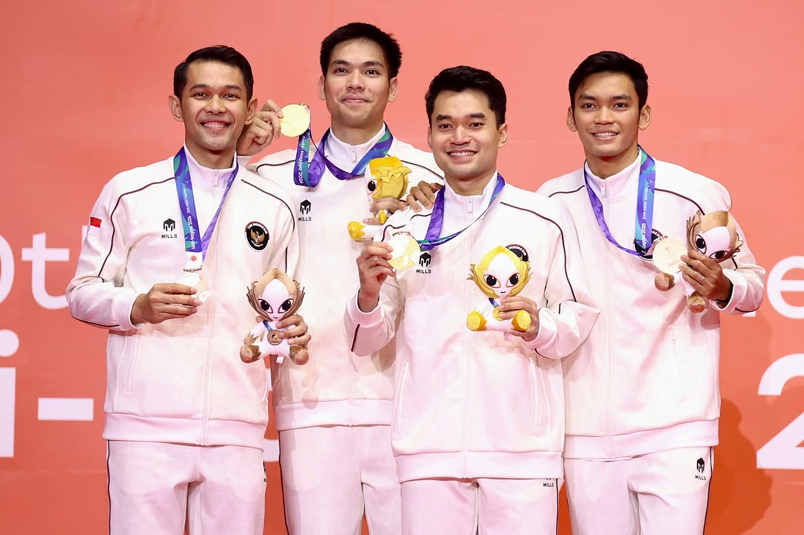 Leo/Daniel Kawinkan Emas, Badminton Indonesia Tutup Asian Games 2026 dengan 5 Medali