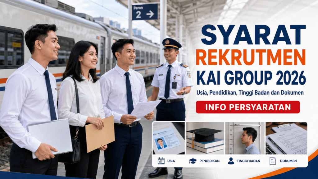 KAI Group Buka Lowongan 2026, Ini Formasi, Syarat dan Jadwalnya