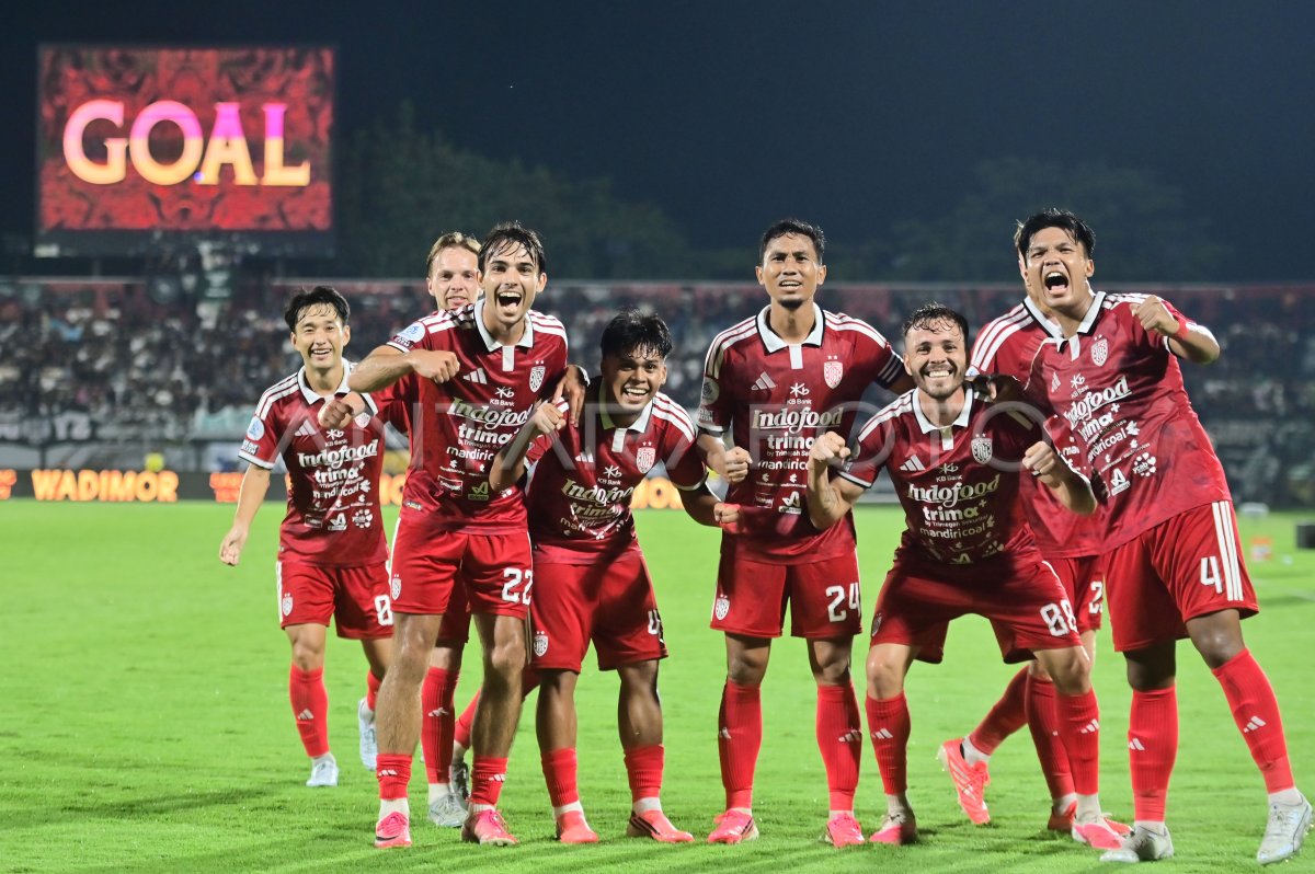Bali United Awali Musim dengan Kemenangan, PSS Sleman Takluk 1-2 di Gianyar