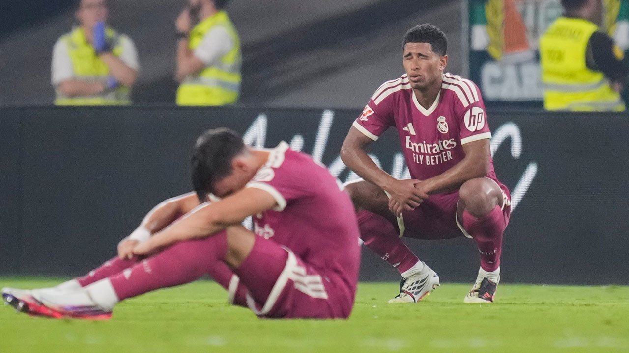 Real Madrid Tumbang di Markas Betis, Penalti Mbappe Digagalkan di Menit Akhir