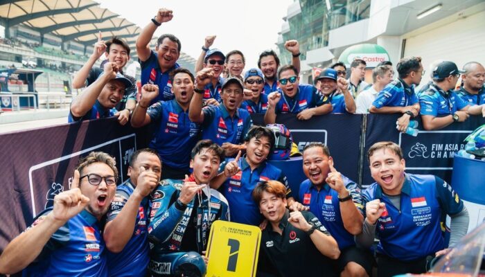 Yamaha Racing Indonesia Cetak Hasil Gemilang di Sepang, Wahyu Nugroho Menang dan Fadhil Musyavi Konsisten Naik Podium