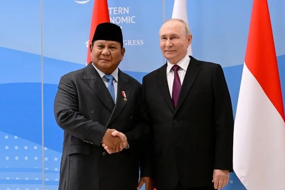 Forum Ekonomi Timur, Prabowo Singgung Sejarah Hubungan RI-Rusia
