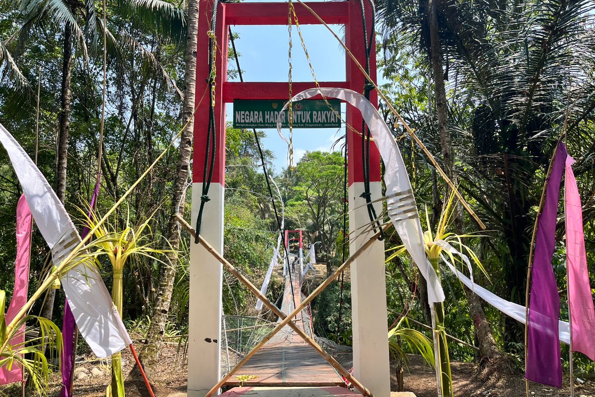 Pemprov Jabar Bangun Kembali Jembatan Pongpet Pangandaran pada 2027