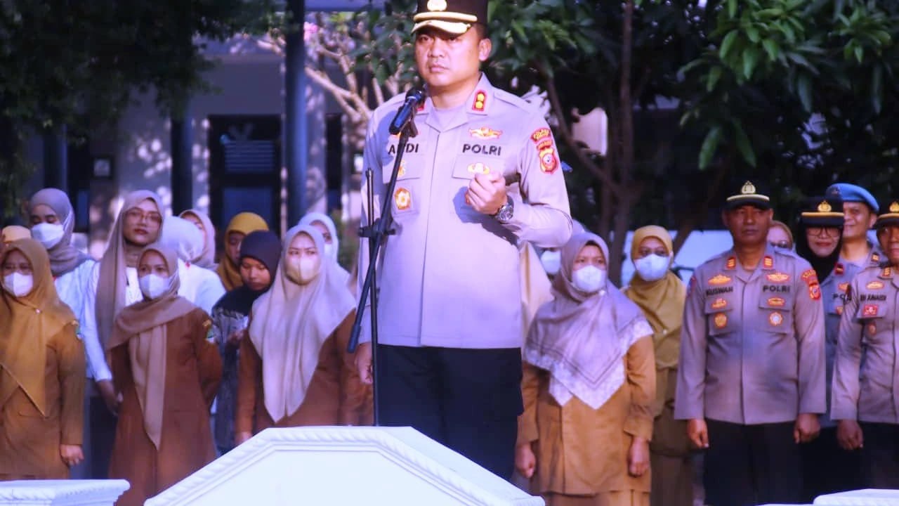 Kapolres Subang Tekankan Tiga Pesan Penting kepada Pelajar SMA Negeri 1 Subang