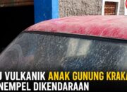 Abu Vulkanik Anak Krakatau Diduga Capai Sejumlah Wilayah Subang Selatan