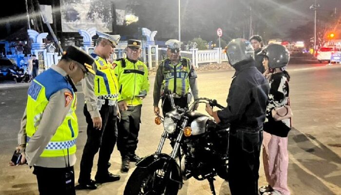 Razia KRYD, Polisi Tindak 18 Motor dan Amankan 12 Knalpot