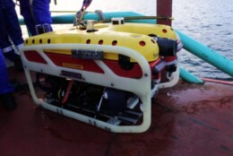 Robot Bawah Air Diterjunkan untuk Operasi SAR Bangkai KM Virgo