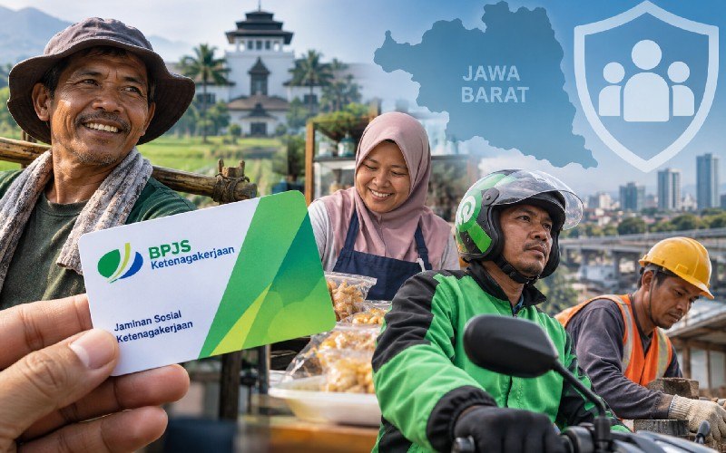 5,4 Juta Tenaga Kerja Informal Akan Mendapatkan Asuransi Ketenagakerjaan