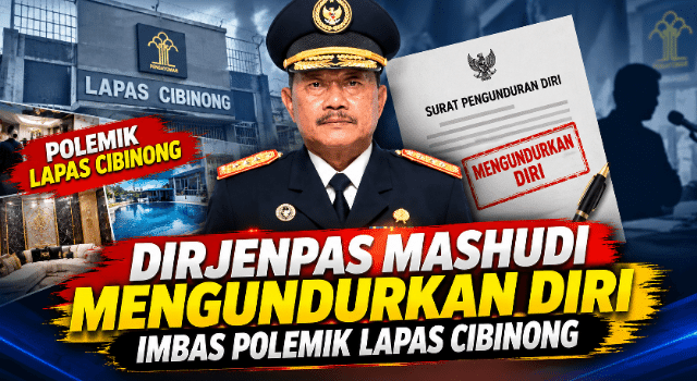 Polemik Fasilitas Mewah Lapas Cibinong Berujung Pengunduran Diri Dirjenpas Mashudi