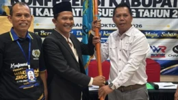 Agus Eko Pimpin PWI Subang 2026–2029, Dadan Ramdan Jadi Sekretaris