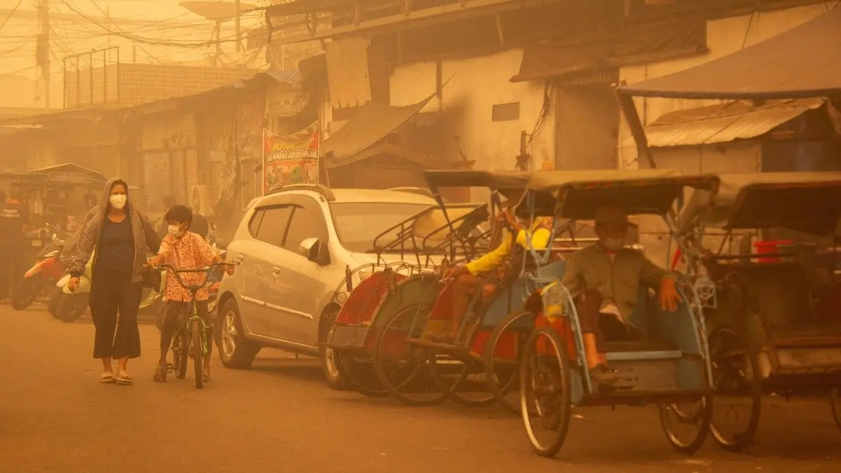 Karhutla Picu Polusi Udara, Jambi dan Pekanbaru Masuk Daftar Kota Paling Berpolusi di Dunia
