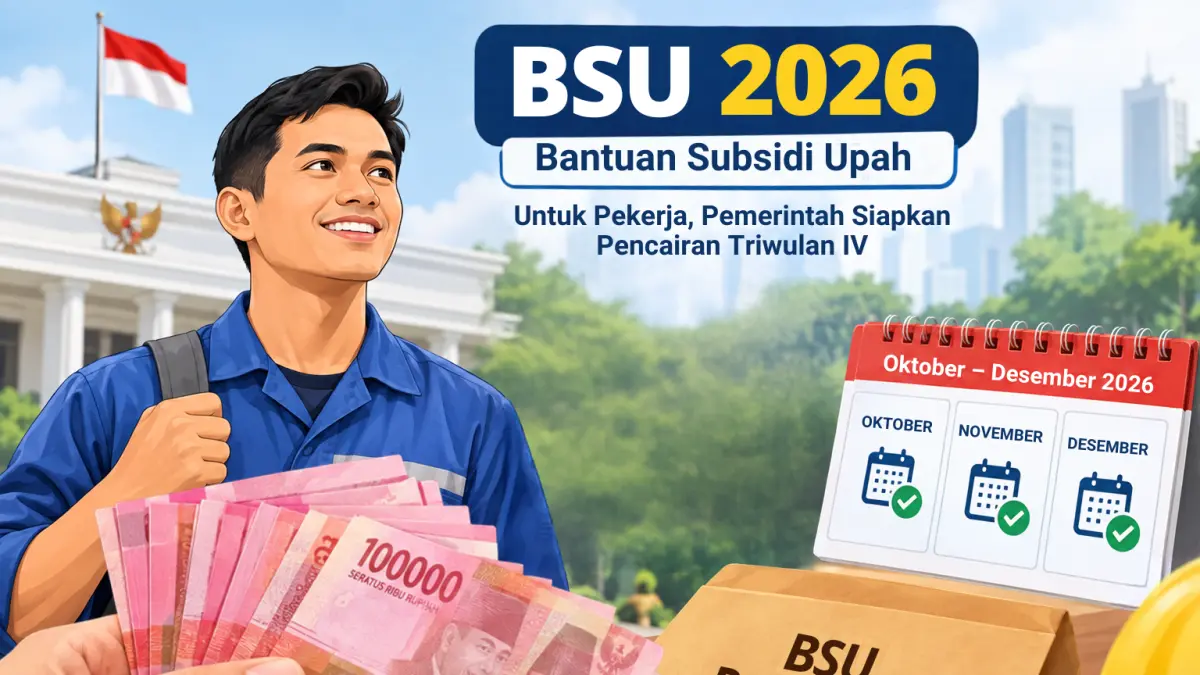 BSU 2026 Rp900 Ribu Disiapkan Cair November-Desember, Kemnaker Mulai Matangkan Penyaluran