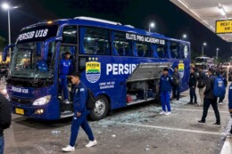 Bus Persib Bandung U-18 Dilempari Batu di Tol Batang, Polisi Amankan Terduga Pelaku