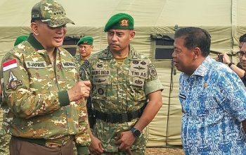Tak Hanya Bertugas di Bidang Pertahanan, Yon TP 338/Talaga Manggung Punya Peran Lain