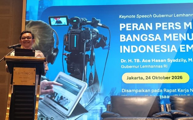 Lemhannas Dorong Pers Tangkal Hoaks dan Ujaran Kebencian