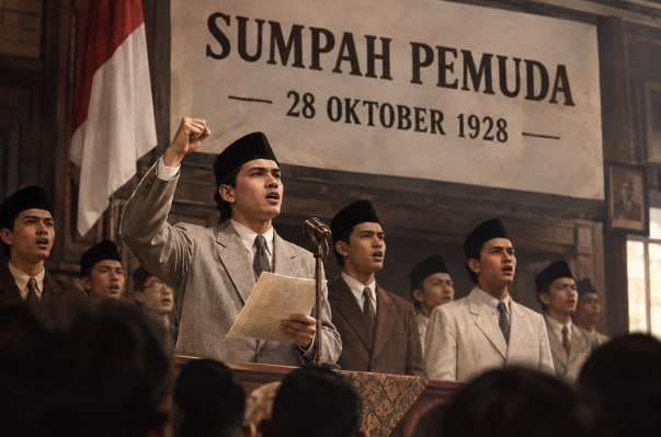 Sumpah Pemuda 1928: Kisah Lengkap Kongres Pemuda II dari Tiga Gedung di Batavia