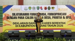 Kapolres Subang Ajak Calon Kades Jaga Persatuan Jelang Pilkades Serentak 2026