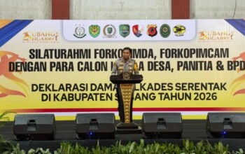 Kapolres Subang Ajak Calon Kades Jaga Persatuan Jelang Pilkades Serentak 2026